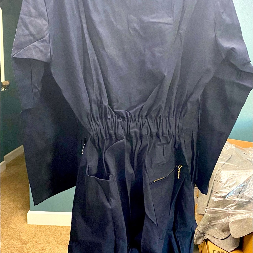 Men work coveralls, long sleeve made with 65% Egyptian Cotton